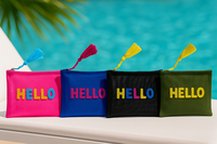 POCHETTE HELLO 28X20 Tellini S.r.l. Ingrosso Abbigliamento